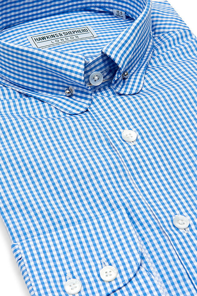 Men's Formal Handmade Pin Collar Shirts by Hawkins & Shepherd Men's Formal Handmade Pin Collar Shirts by Hawkins & Shepherd