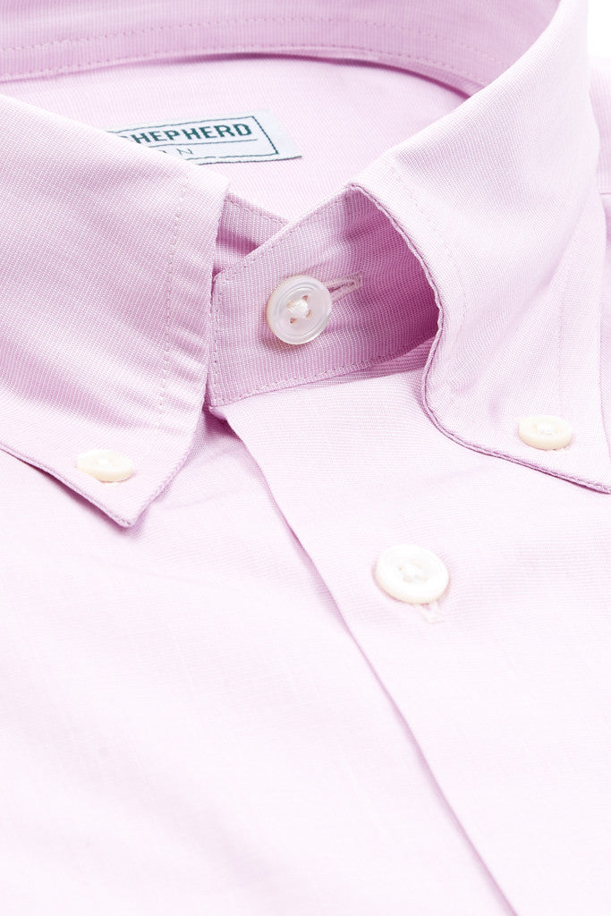 Soft Luxury Lilac Pastel Button-Down Shirt