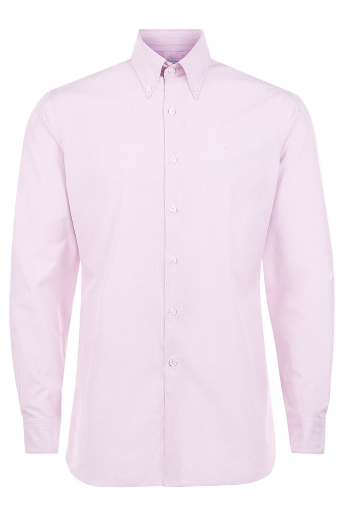 SHIRTS Man WHALEBACK Button Down PINK SOFT LILLA –