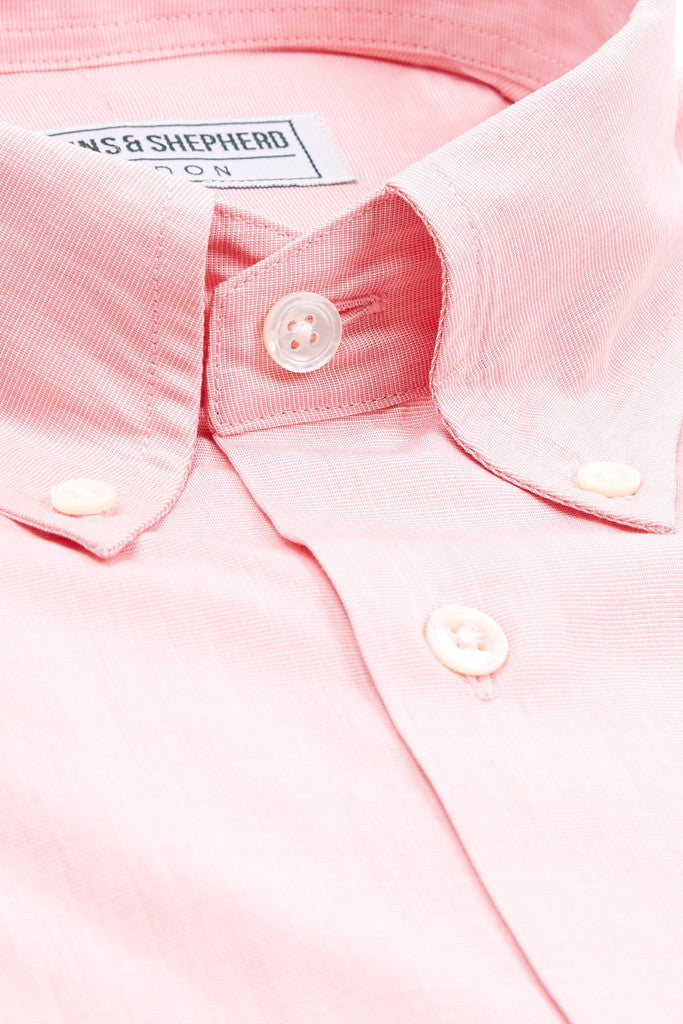 Soft Luxury Pink Pastel Button-Down Shirt