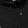 Mens Black Pin Collar Shirt