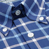 Hawkins & Shepherd Navy Check Button-Down Shirt