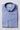 Mens Blue Tab Collar Shirt Penny Collar