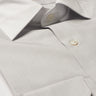 Mens Grey Formal Business Shirt White 180 Collar