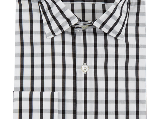 Black White Check Shirt