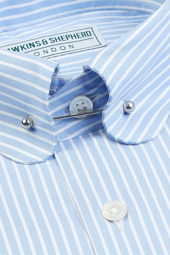 Men's Classic Fit Shirt With Collar Bar