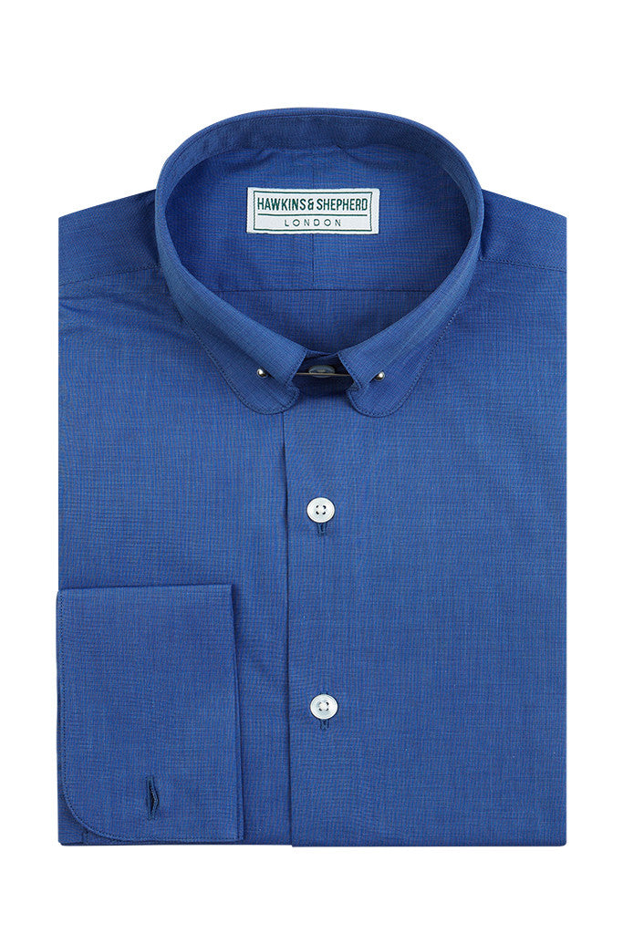 Men's Classic Fit Shirt With Collar Bar