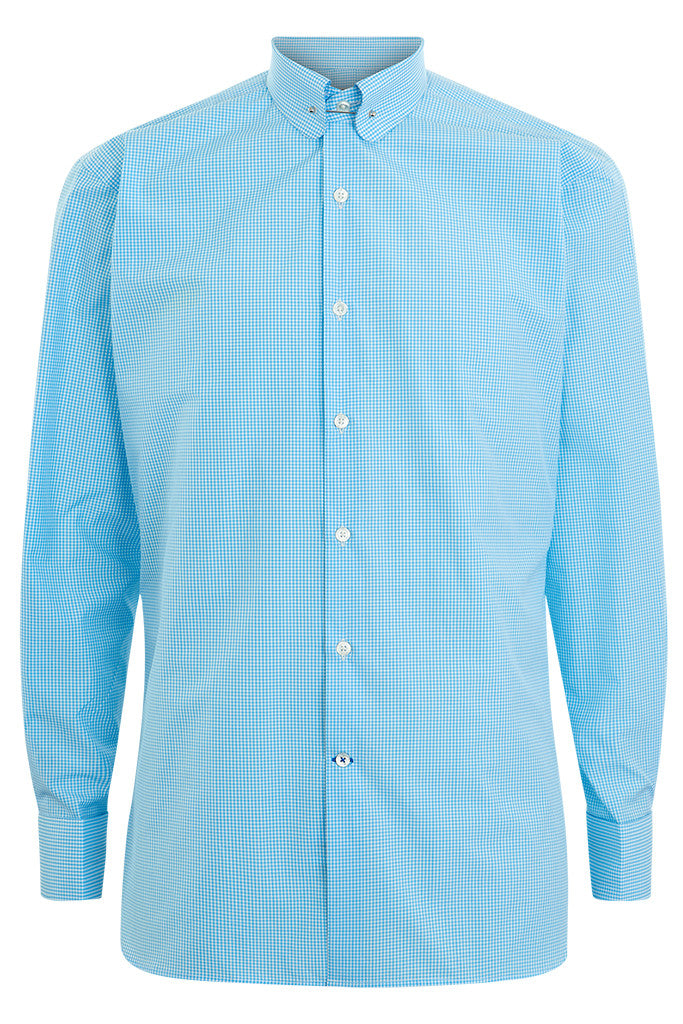 Men's Classic Fit Shirt With Collar Bar