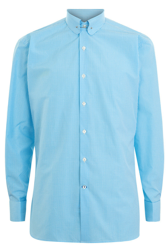 Men's Classic Fit Shirt With Collar Bar