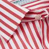 Men's Bold Red Stripe Formal Shirt