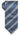 Navy Jacquard Stripe Tie