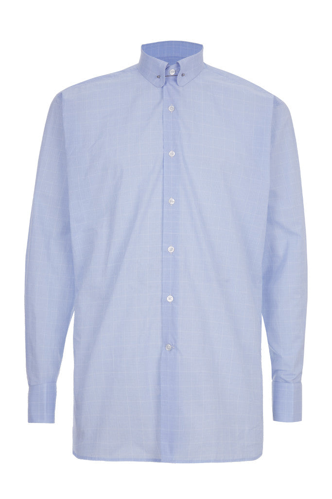 Men's Classic Fit Shirt With Collar Bar