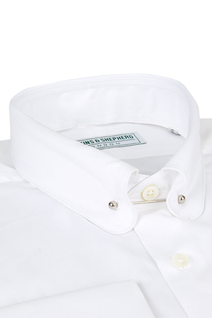 Men's Classic Fit Shirt With Collar Bar