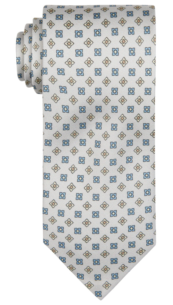 Light Grey Pattern Tie