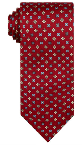 Red Pattern Tie