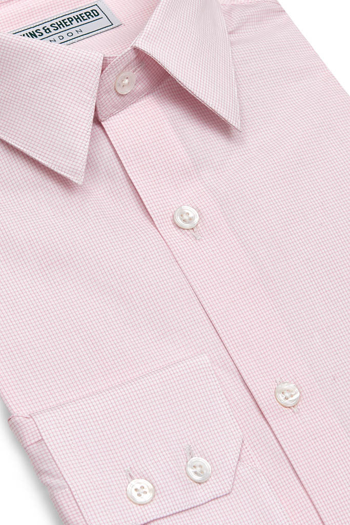 Mens Formal Pink Shirt