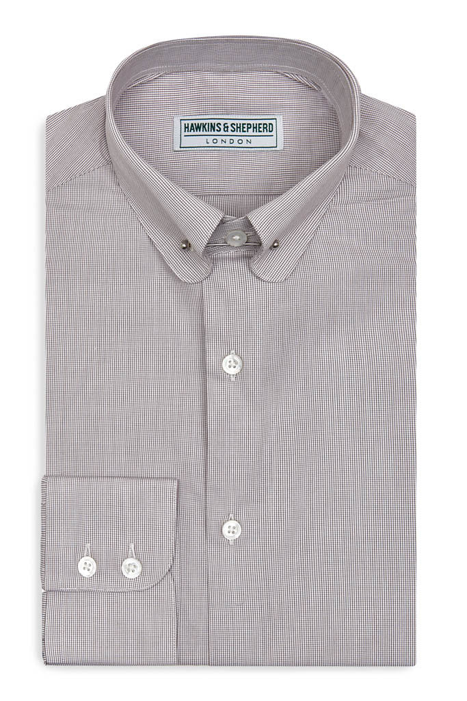 Mens Shirt with Collar Bar