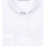 Mens Regular Fit Classic Tab Collar Shirt White