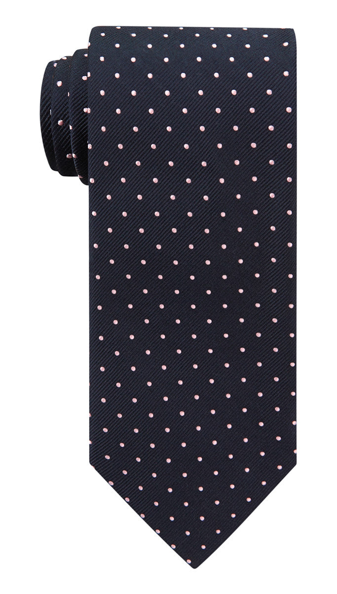 Navy Polka Dot Tie